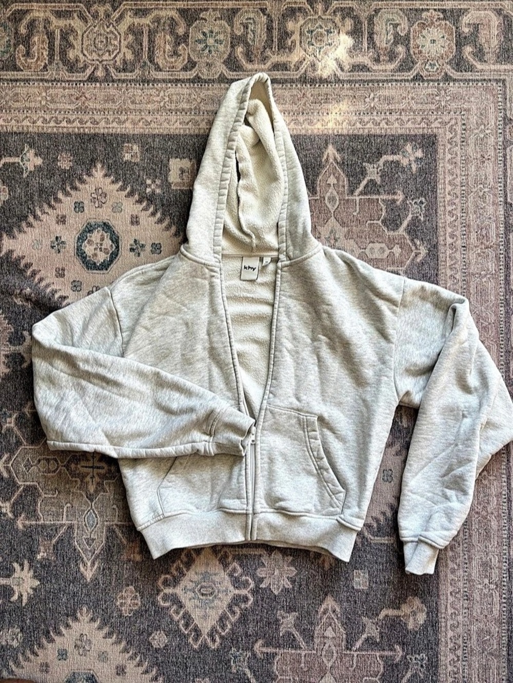 Khy Gray Vest Size XS Like New